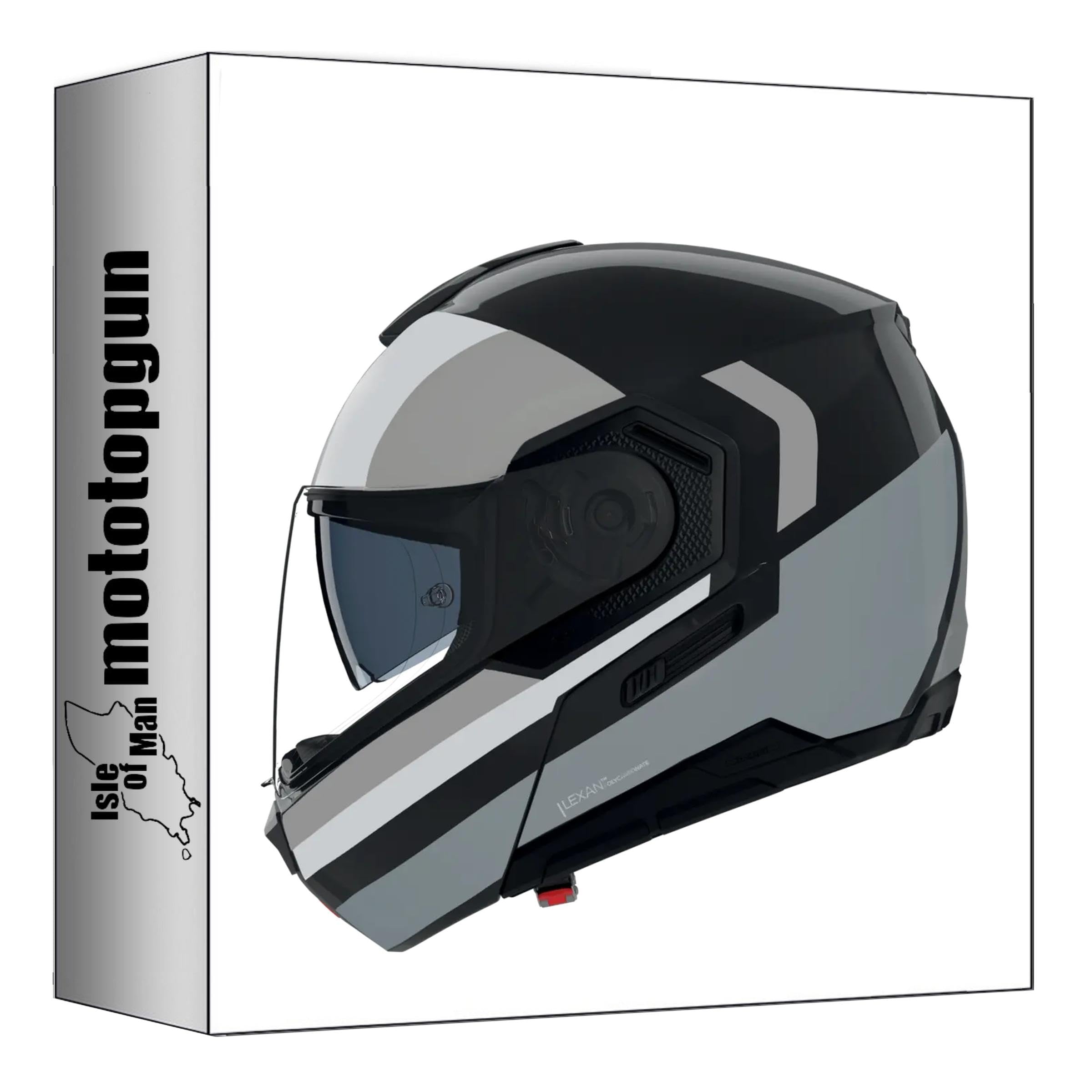 Nolan Casco Moto Modular Travelling n90-3 06 Roboto 348 Talla l mototopgun