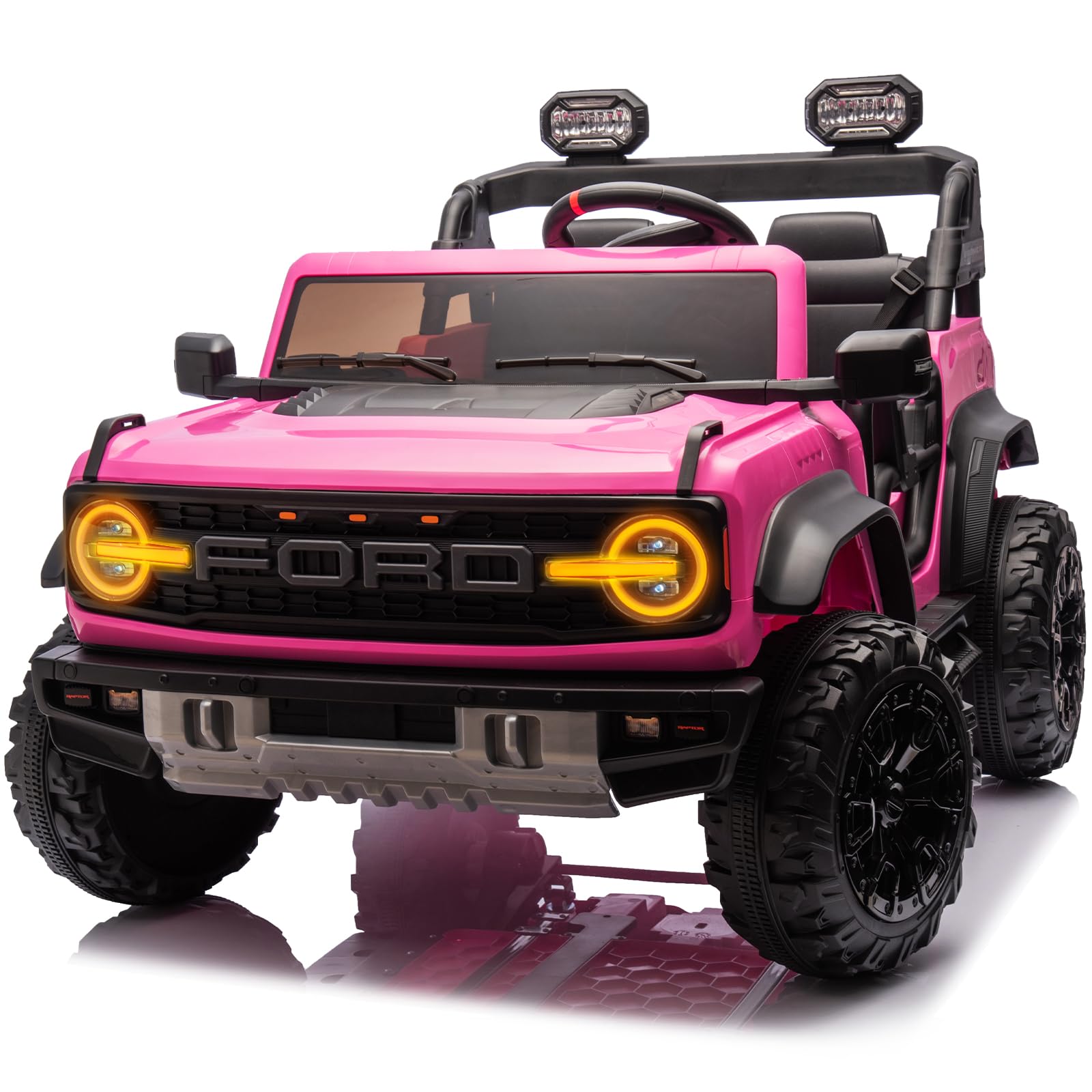 Amazon.com: 24V Ride on Toy for Big Kids,Ford Bronco Raptor 2 