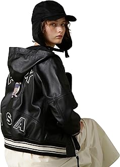 アビレックス革ジャン　レディース WOMAN》SIGNATURE HOODED LEATHER | AVIREX（アヴィレックス