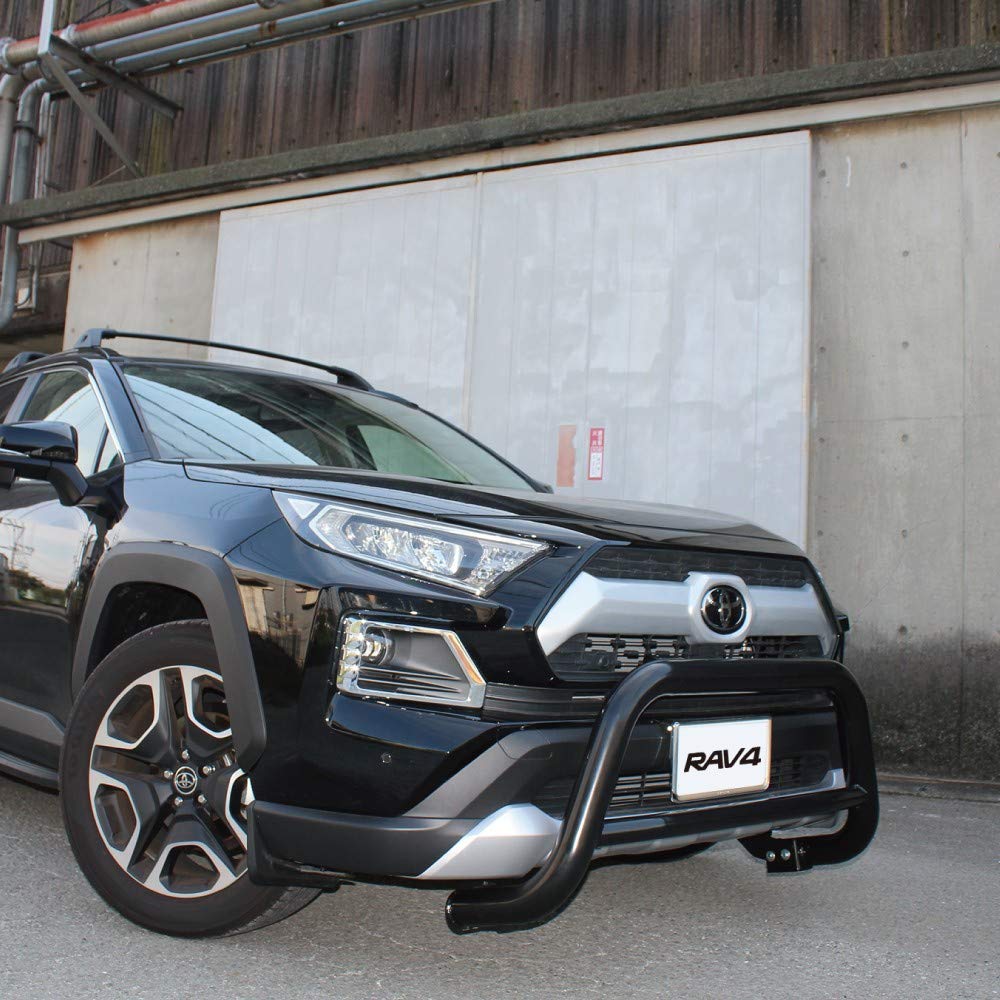 Amazon | RAV4 フロントグリルガード フロントバンパーガード ポール