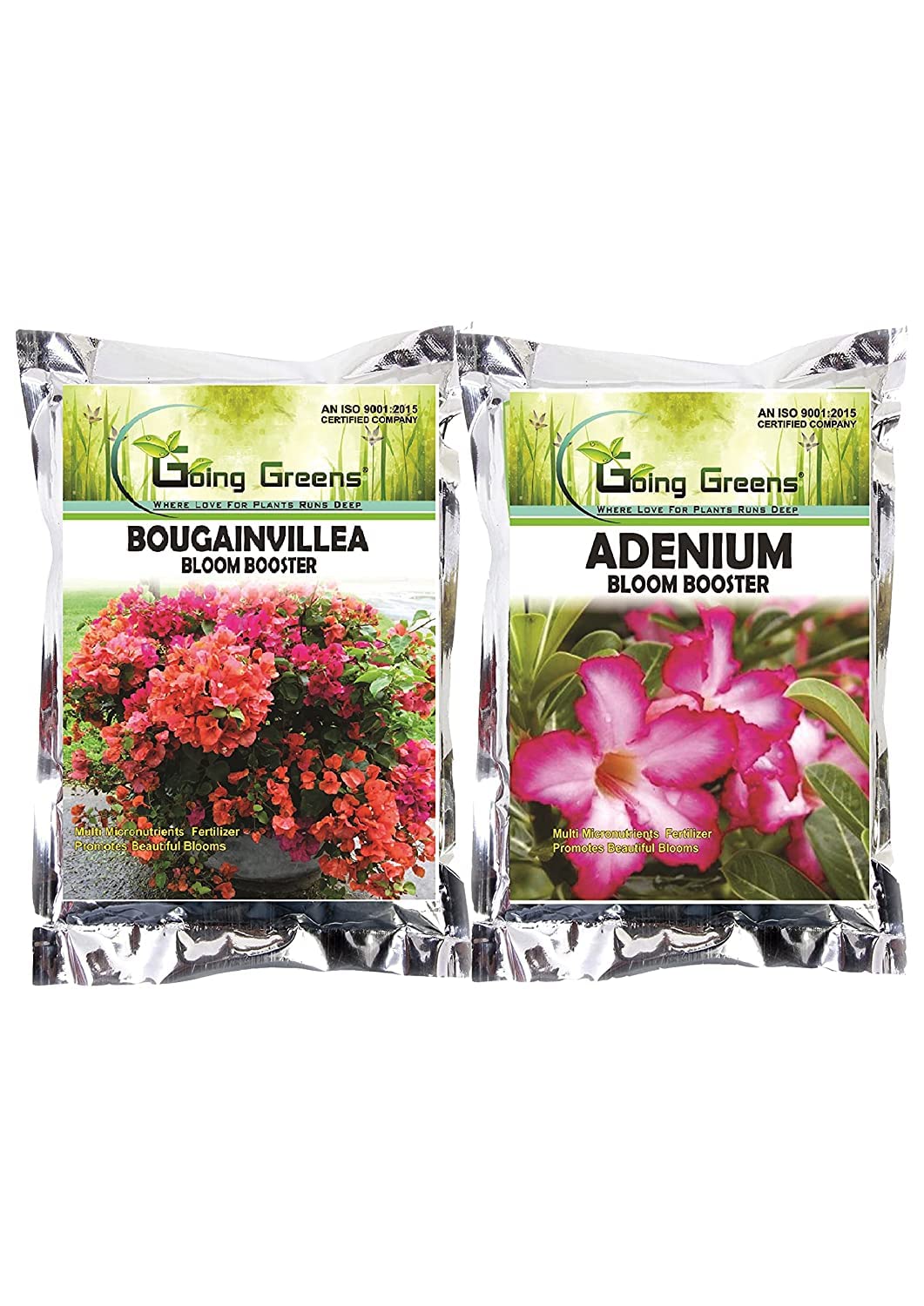 Going Greens Combo of Bougainvillea Bloom Booster 200 gms and Adenium Bloom Booster 200 gms (B09ZQR98GB) Amazon Price History, Amazon Price Tracker