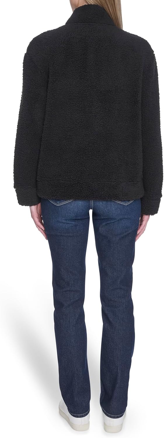 Nautica Womens Mockneck Fleece Sweater Pullover - Image 3