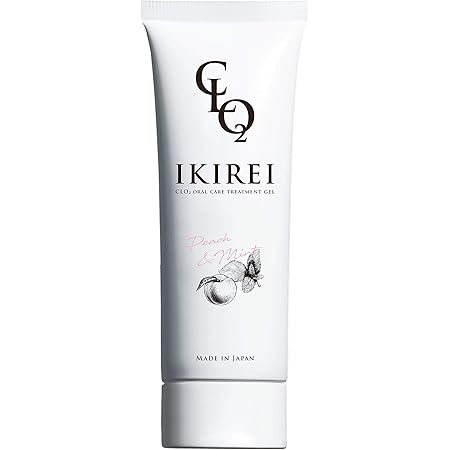 Amazon 公式 Ikirei イキレイオーラルケアトリートメントジェル ピーチミント味 Clo2 舌苔 オーラルケア 口腔ケア 1本 Ikirei 口臭清涼剤 通販