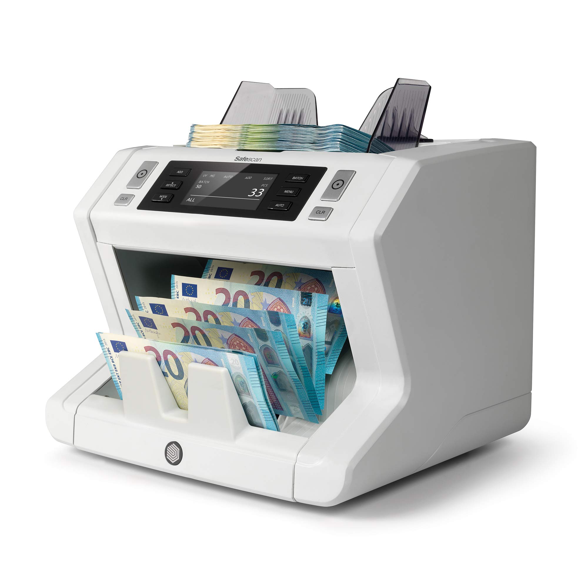 Safescan2650 - High-Speed Bill Counter for Sorted Bills with 3-Point Counterfeit Detection