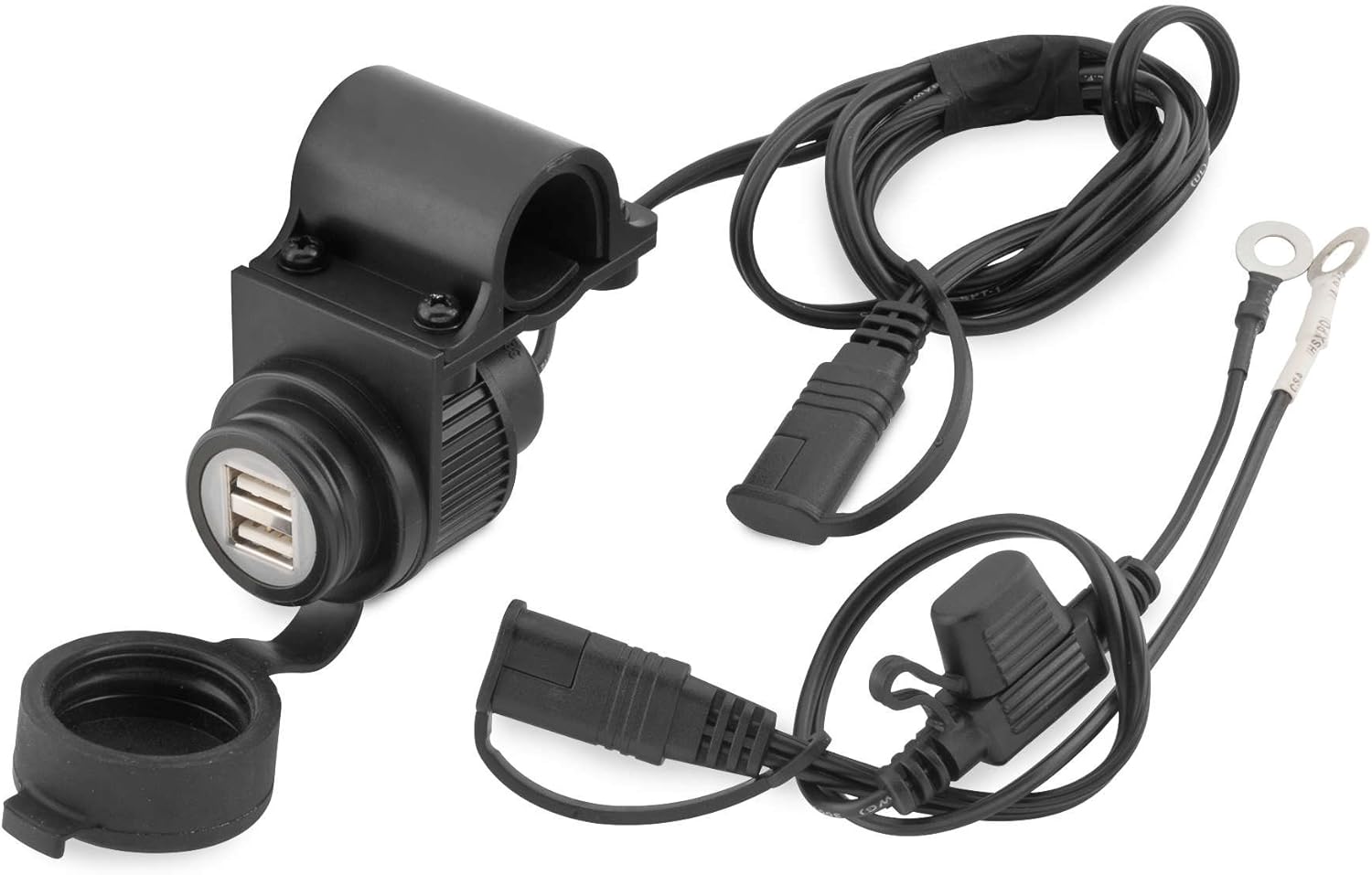 BikeMaster Dual USB Port/Plug Charger