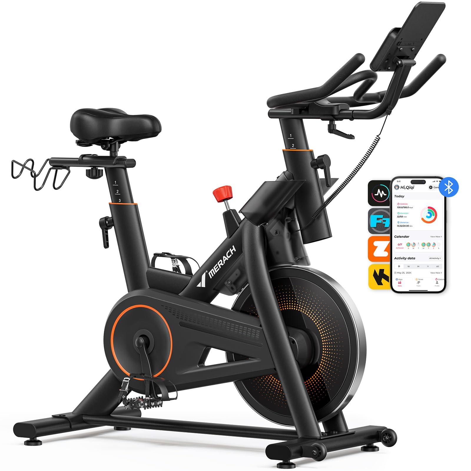 MERACH Heimtrainer Fahrrad mit Magnetischem Widerstand