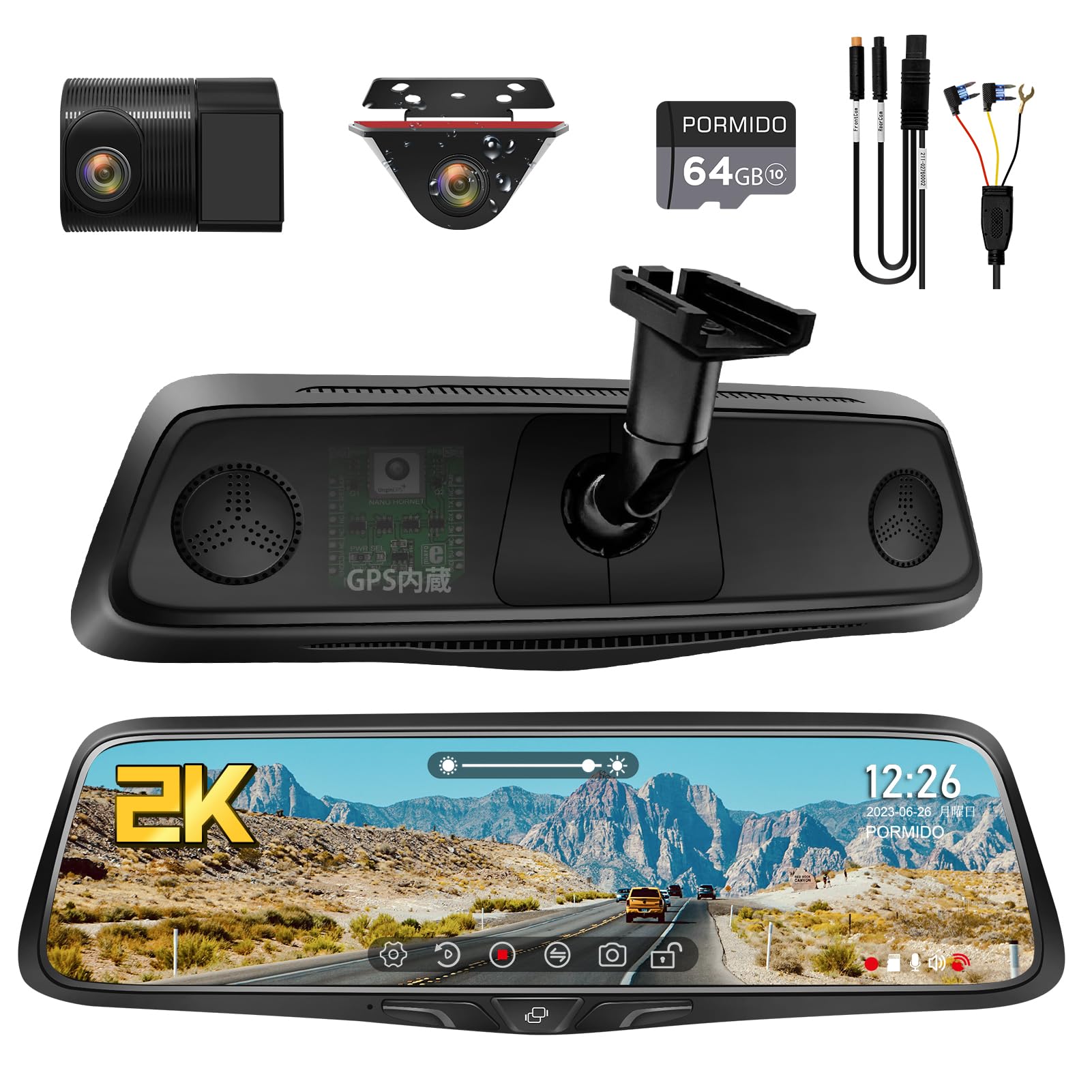 PRD80C・PRD80 純正交換型ドライブレコーダー - アクセサリー 