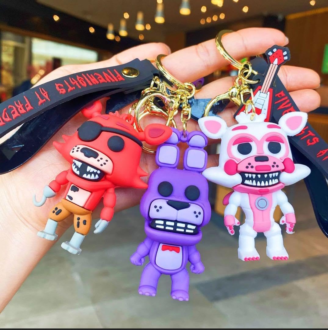 アイドルグッズ キーホルダー スタンド人形 セット Amazon.co.jp: FNAF 人形 キーホルダー 携帯 鍵 オシャレ 可愛い