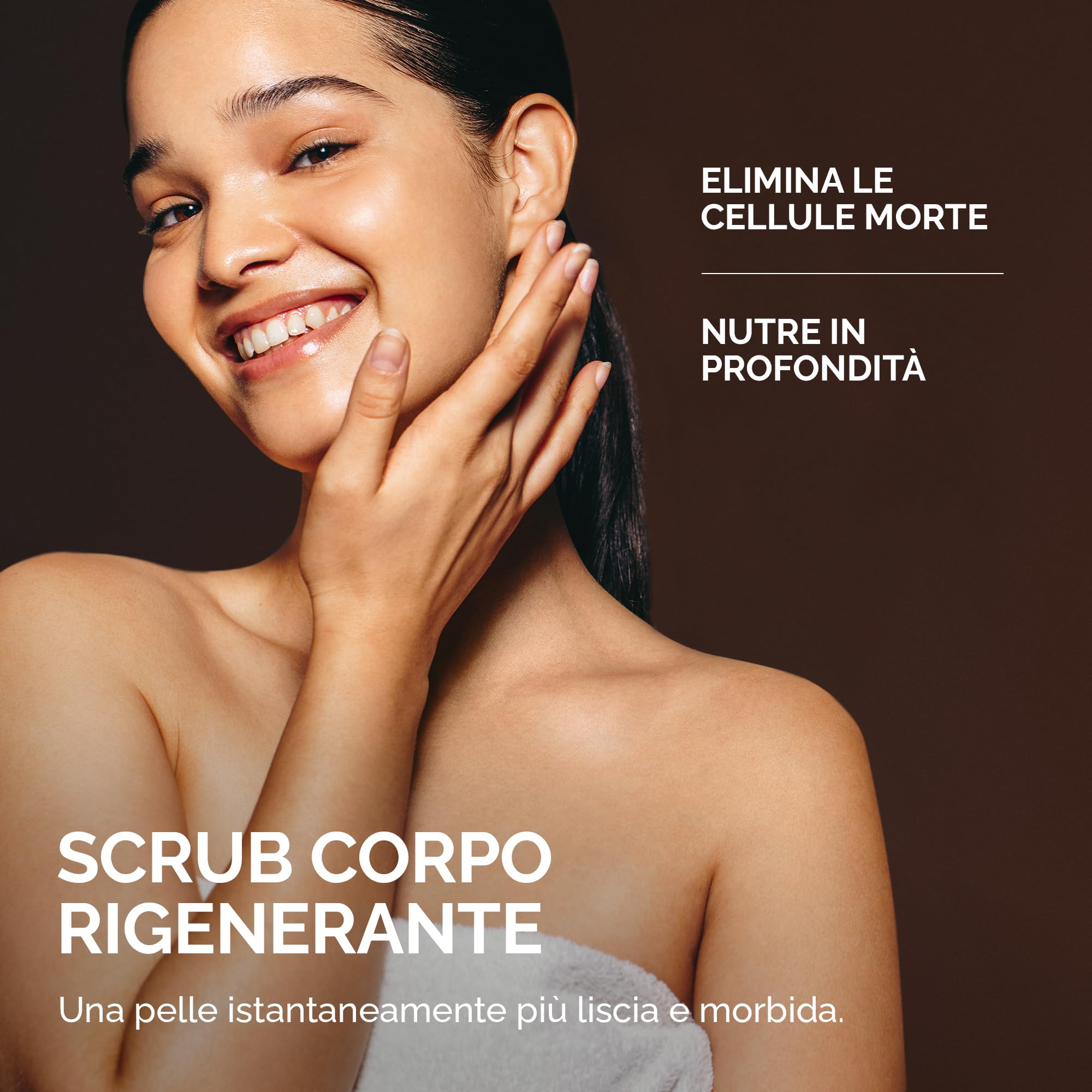 Pranaturals Scrub Corpo Rivitalizzante ai Sali del Mar Morto 500g, Esfoliante e Nutriente, Ricco di Minerali Naturali, Ideale per Tutti i Tipi di Pelle (Mango e Kiwi)