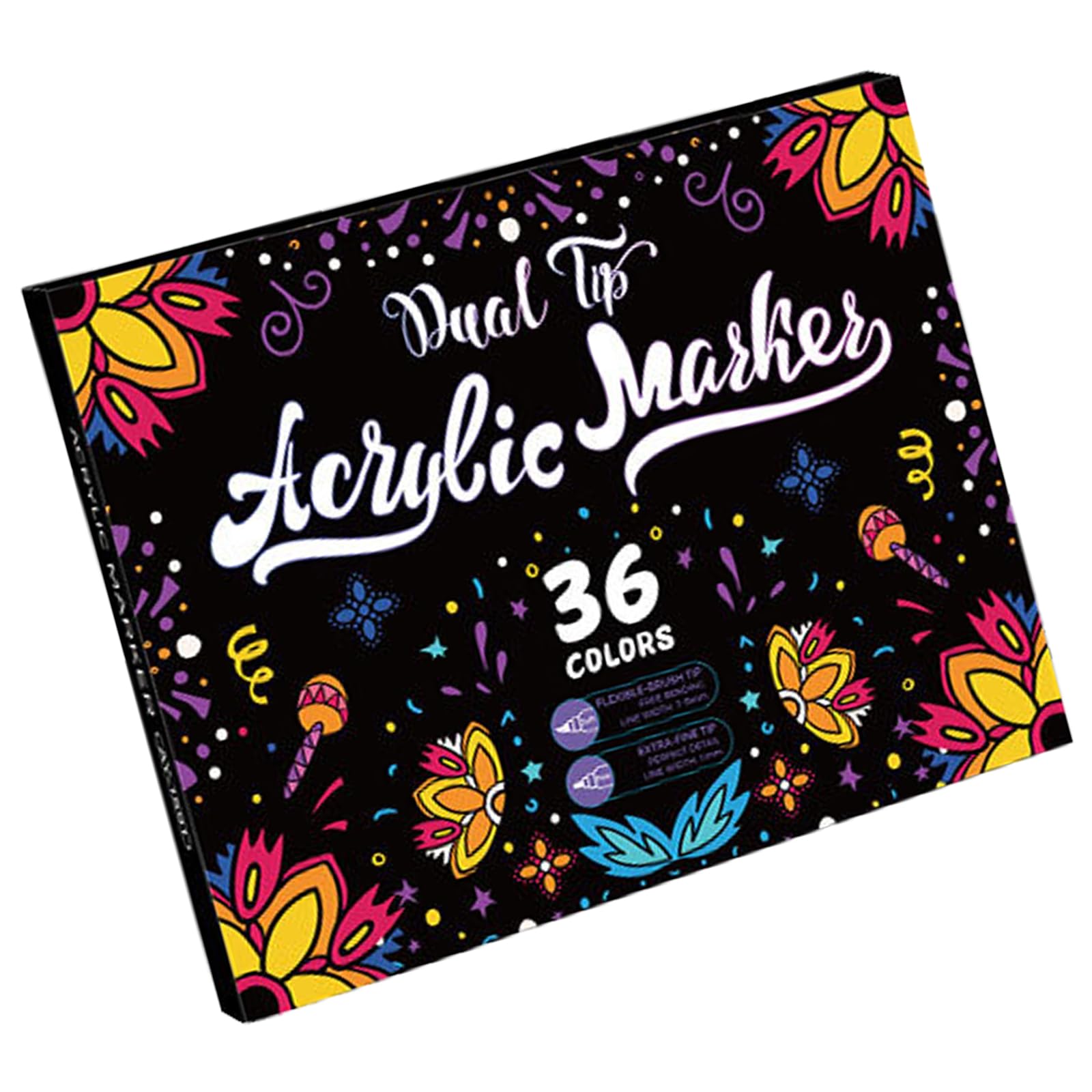 Marker Set, praktischer Aufbewahrungskoffer, 36 colors