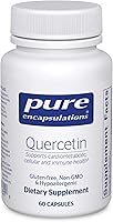 Vista 8 de Pure Encapsulations Quercitina - 500 mg - Apoyo inmunológico, salud celular y salud del corazón - Suplemento antioxidante - Sin gluten y sin OGM