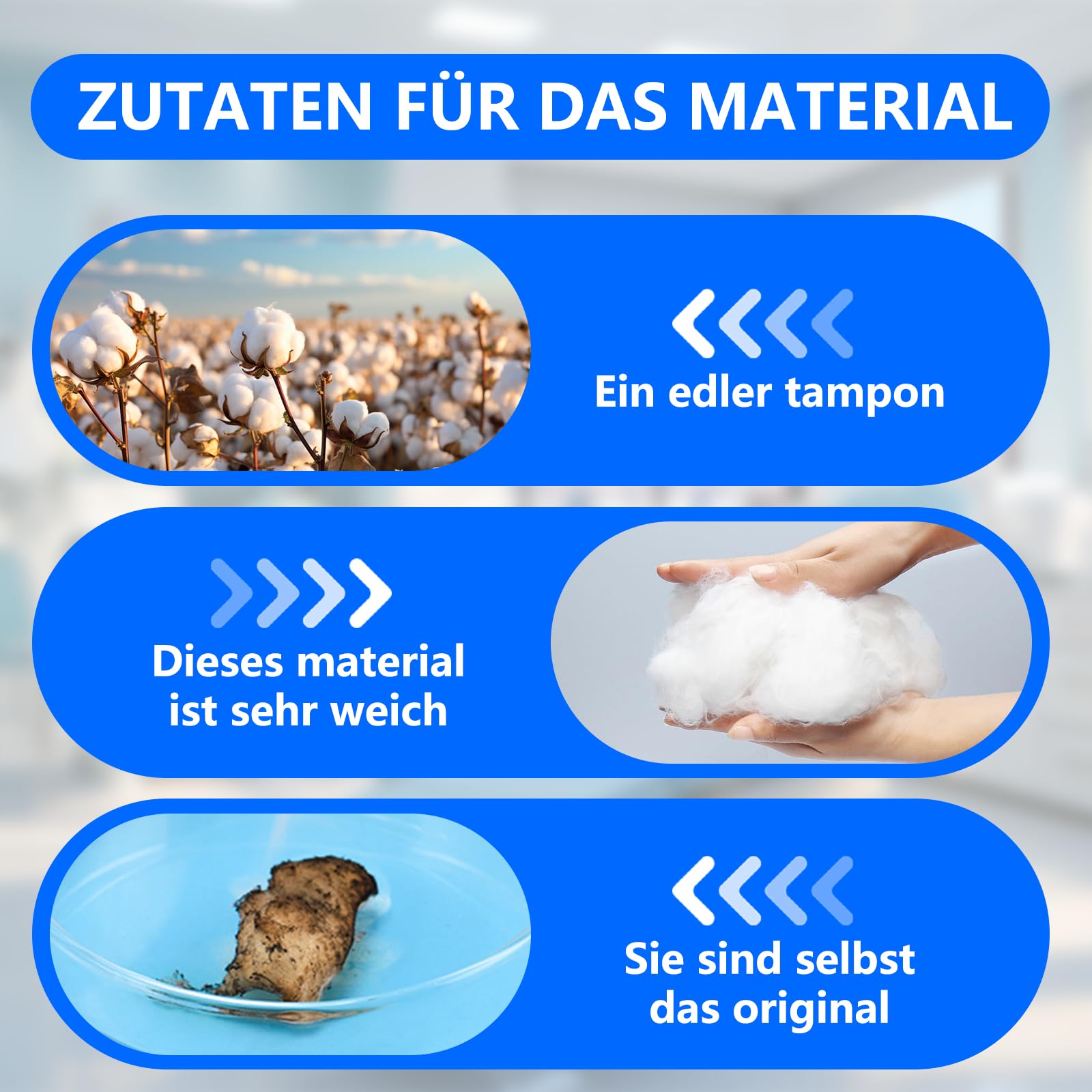 1000pcs Zahnwatterollen, Dental Watterollen Hochsaugfähig Baumwolle nasenbluten stopper für Mundhöhle, Nasenbluten oder andere Notfallunfälle