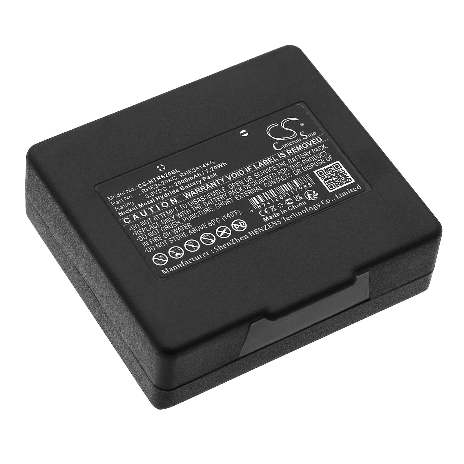 TECHTEK Batterie 2000mAh do Hetronic CS 434, ERGO, EURO, NOVA