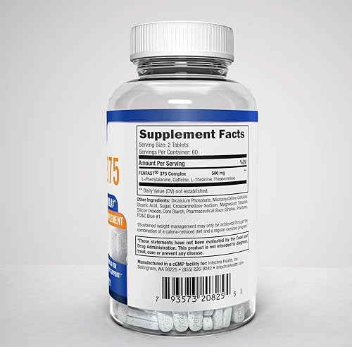 Miniatura 2 de FASTCUT FenSuplemento de control de peso rápido con potente impulso de energía 120 tabletas blancas y azules