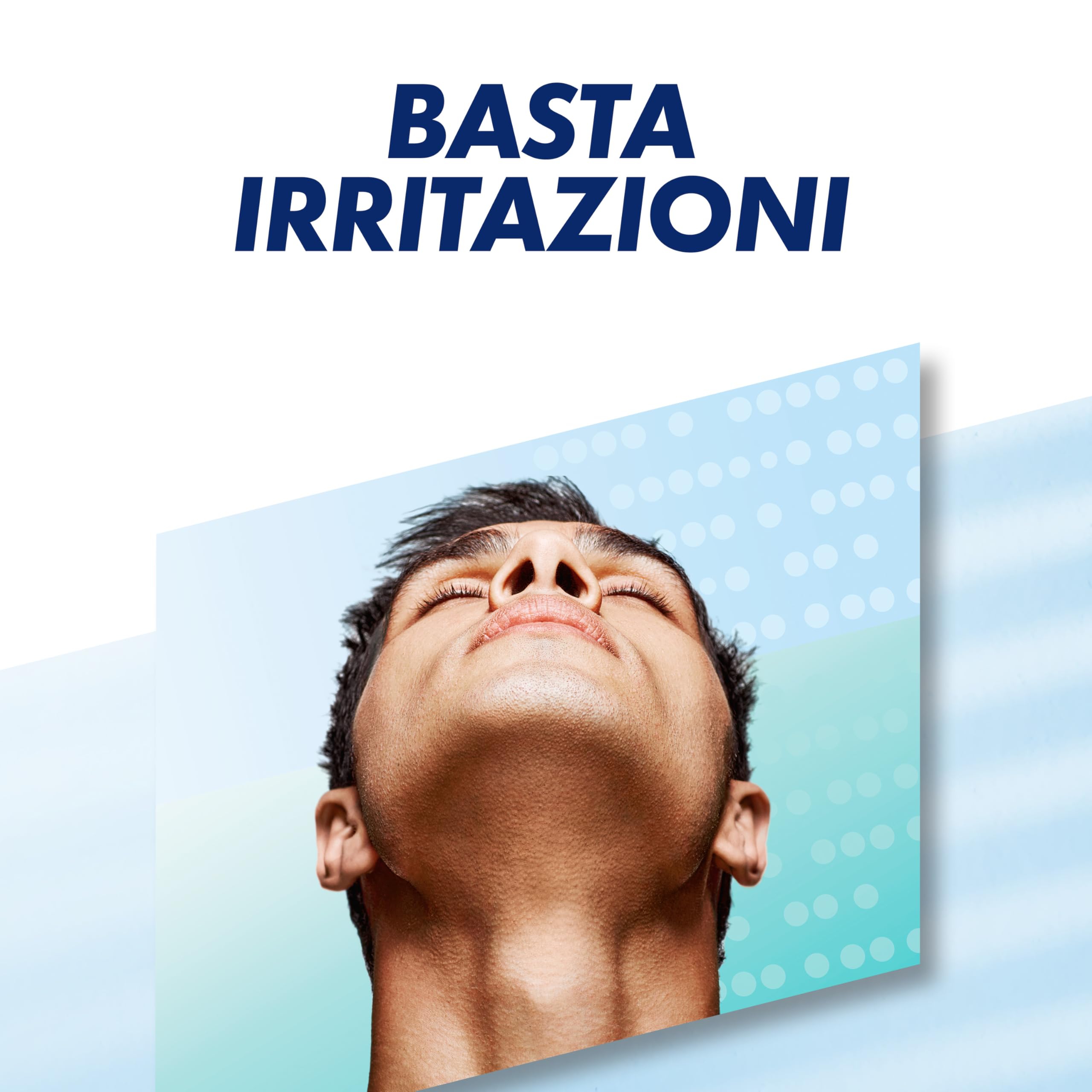 Gillette Skinguard Sensitive Lamette Di Ricambio Per Rasoio Uomo, Striscia Lubrificante Lubrastrip Migliorata, Compatibili Con Manici Fusion, Confezione Da 6