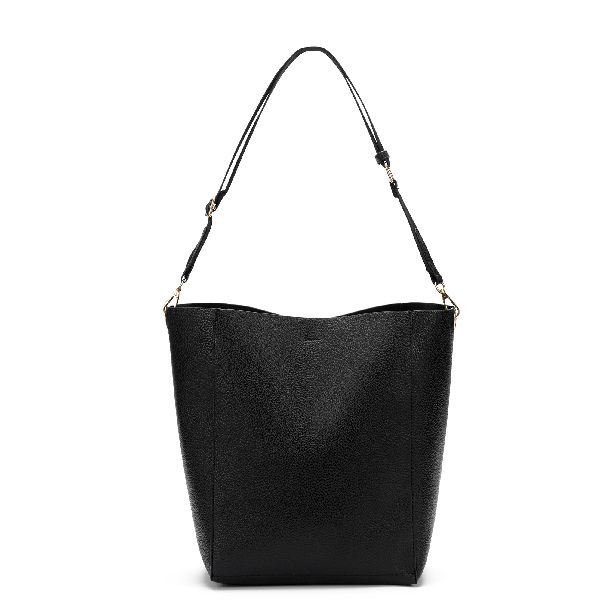 Carlheim Women's Chroma Tote Classic Tote Bag, black, standard size, Minimal