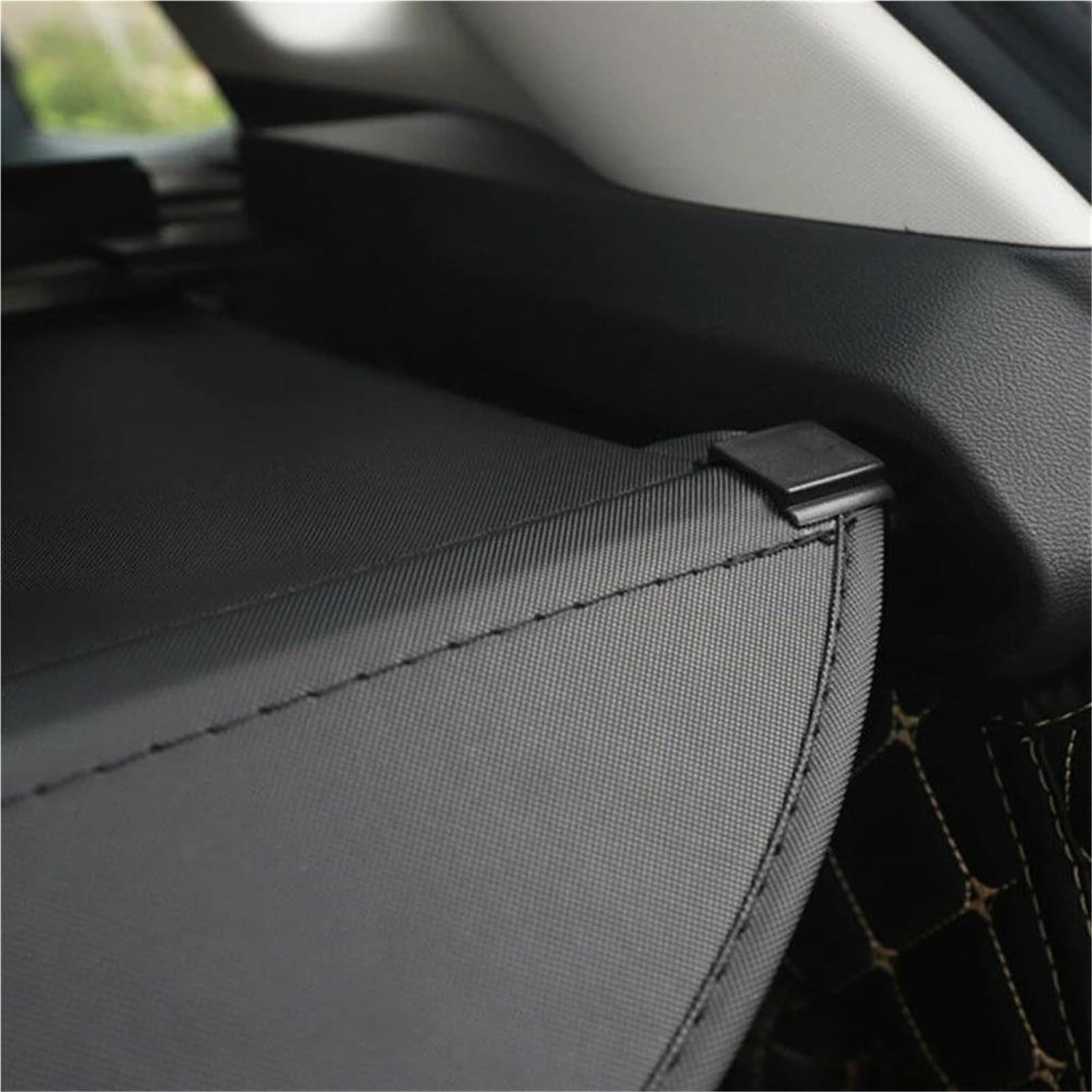 Genérico Retráctil Cubierta Carga para Mercedes para Benz X253 GLC Clase GLC200 260 300 350 2015-2022 Cubierta De Maletero Trasera Retráctil(Negro)