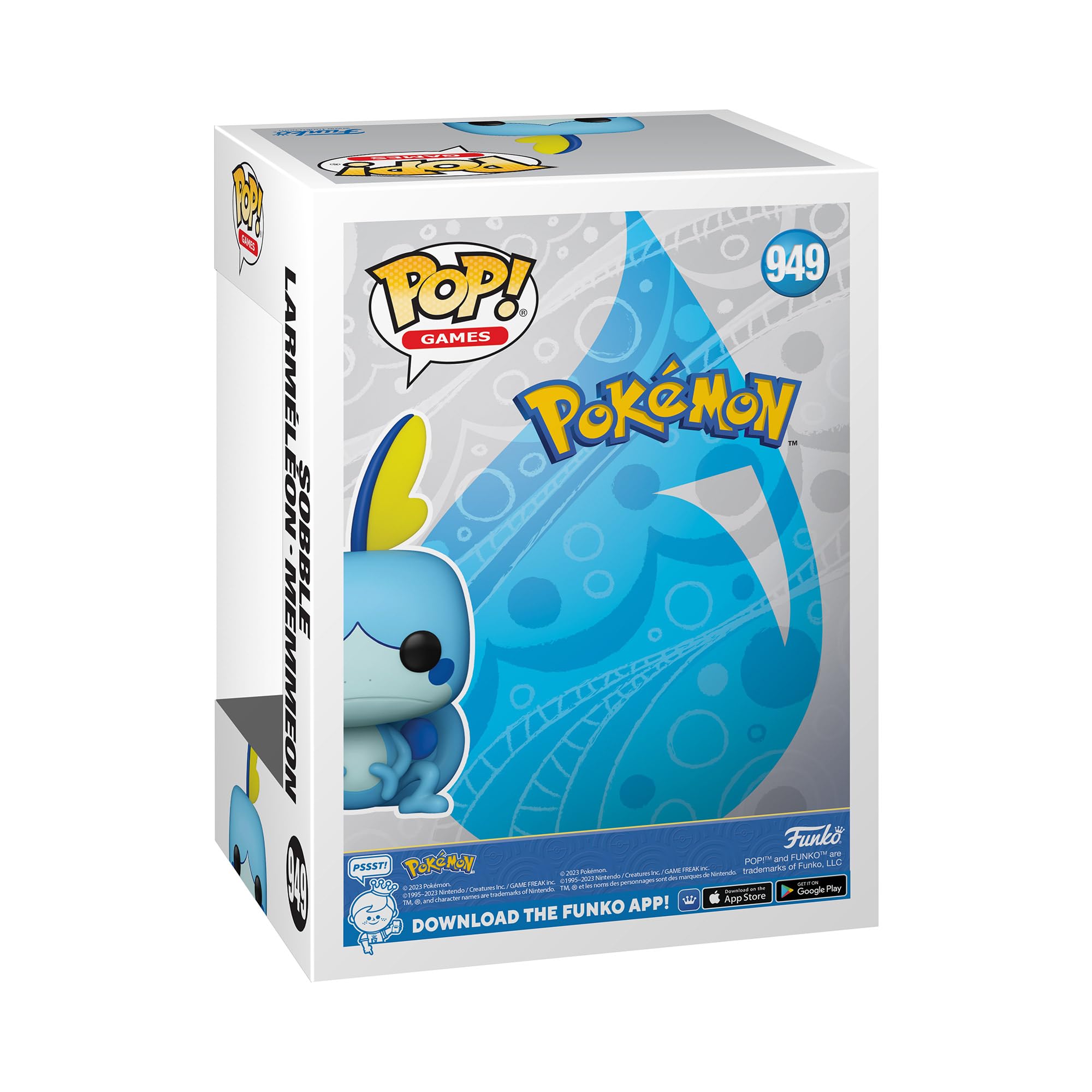Funko POP! Games: Pokemon, Sobble, Collectable Vinyl Figure, Gift Idea, Official Merchandise, Toys for Kids & Adults - Image 3