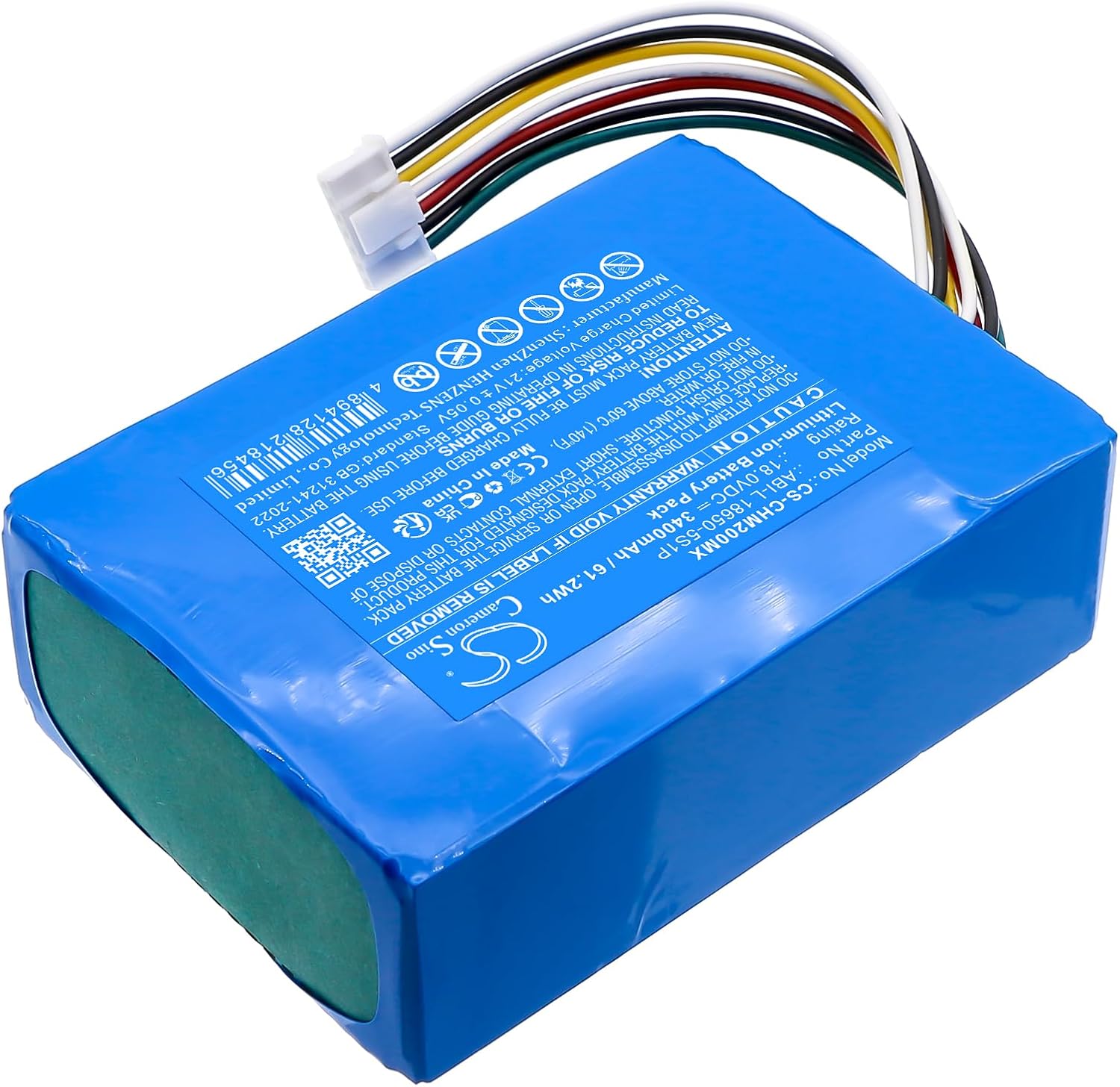 Cameron Sino New 3400mAh Replacement Battery for Intelect Legend 2 Ultrasound, Intelect Mobile 2 Combo, Intelect Mobile 2 Stim, Intelect Mobile 2 Ultrasound, Intelect Transport 2 Combo, Intelect Trans