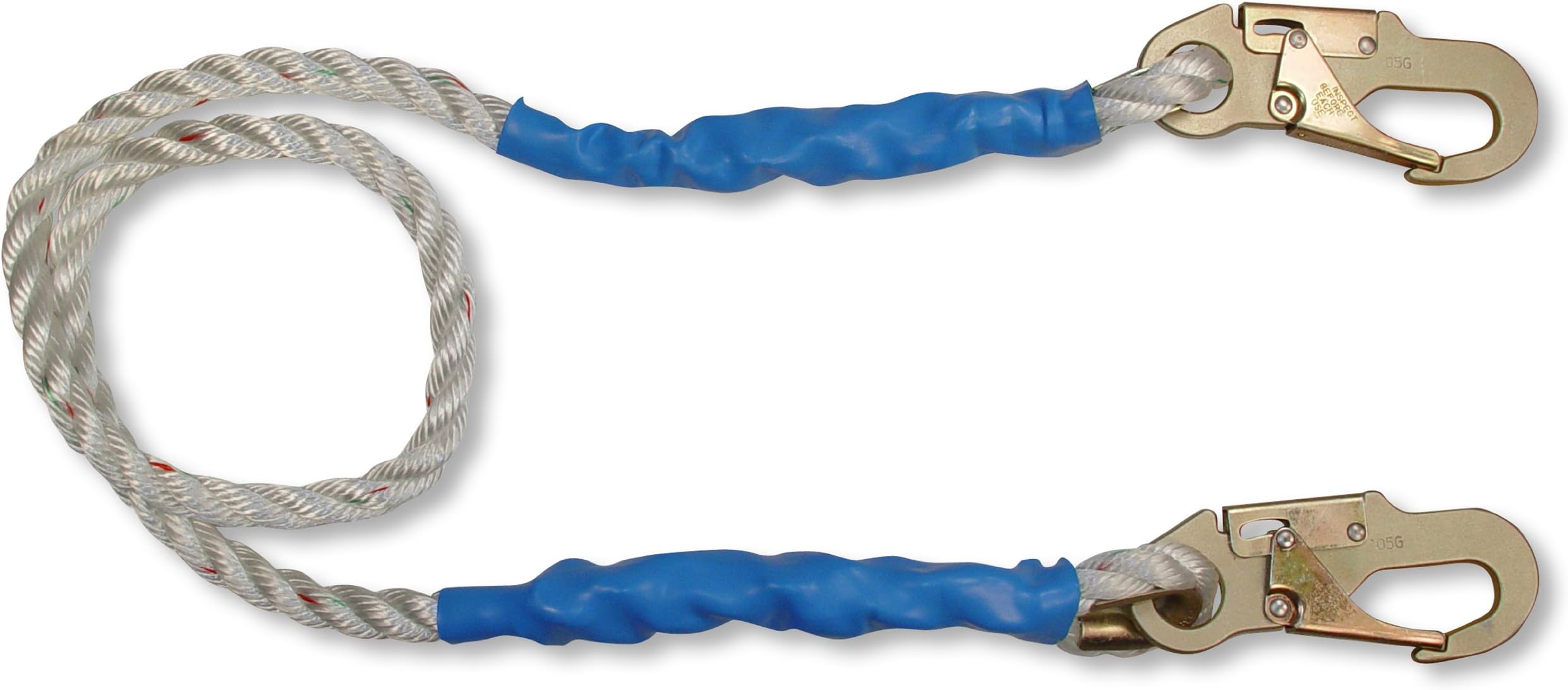 FallTech 7154 Rope Restraint Lanyard, 4-Feet
