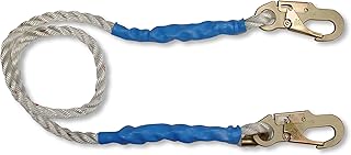 FallTech 7154 Rope Restraint Lanyard, 4-Foot