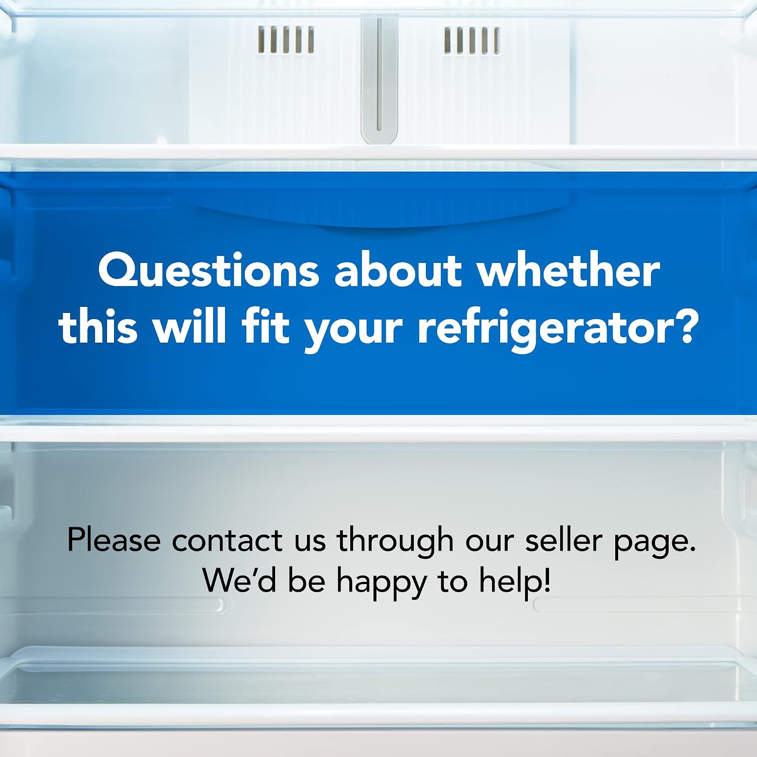 IMPRESA Crisper Glass Replacement - Refrigerator Shelf Glass Insert - Keeps Your Veggies and Fruits Fresh - 24 x 15.5 in - Easy Fridge Upgrades - Compatible with Frigidaire Model 240350608