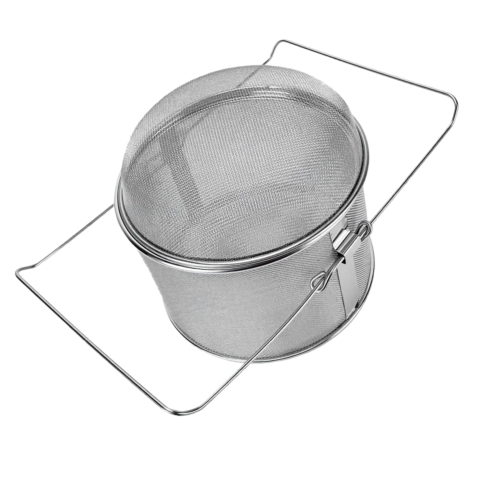 Colador de Miel de Acero Inoxidable, Filtro de Malla de Doble Tamiz para Recolección de Miel, Equipo de Apicultura