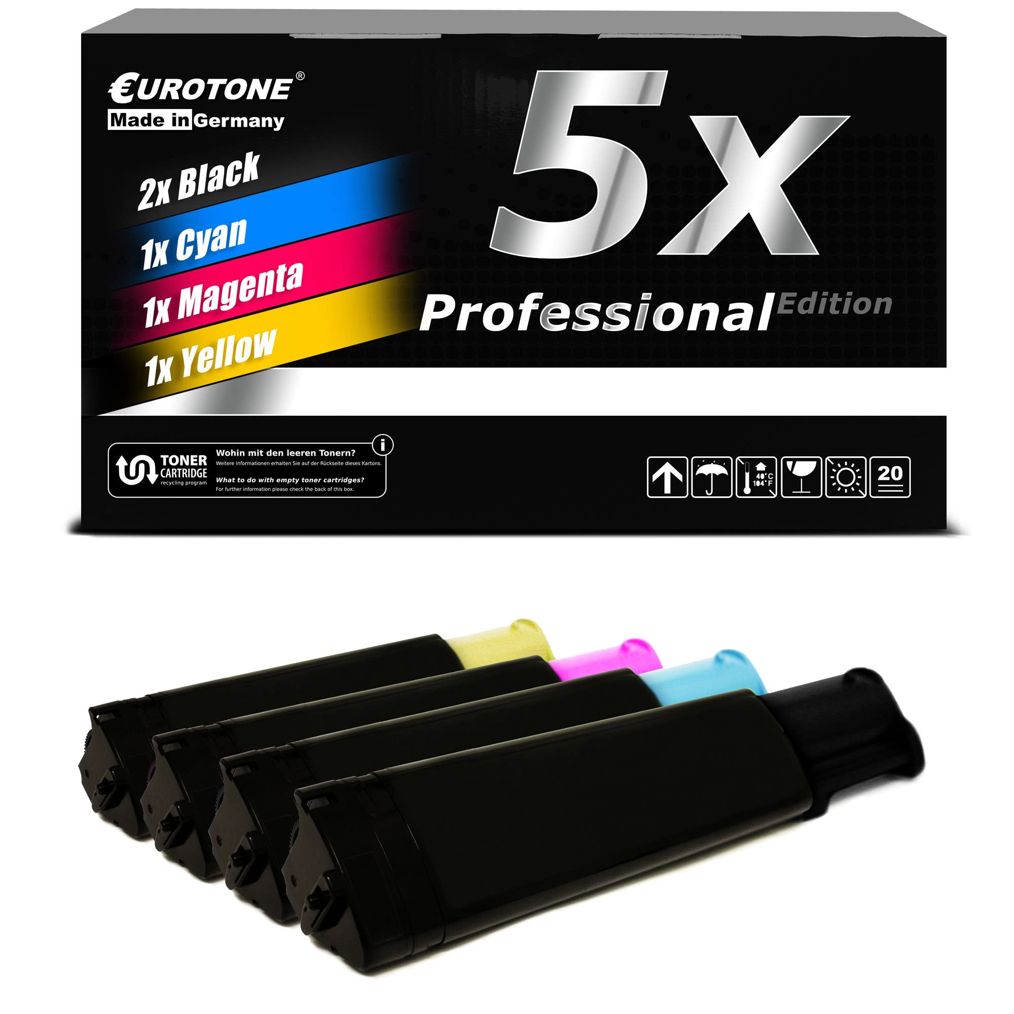 E.T. Toner 5X compatible con Dell 3100cn - Cartucho de tinta