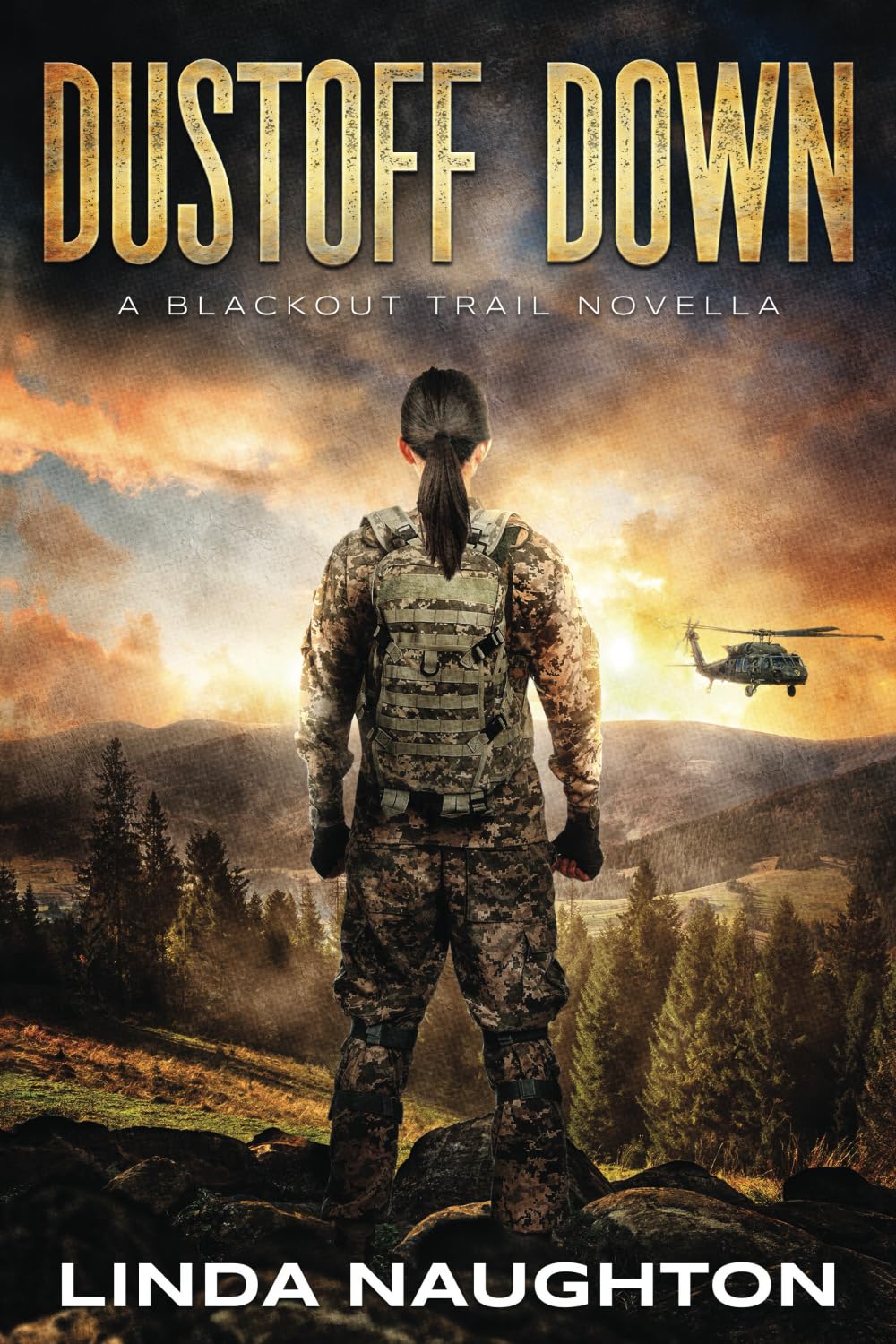Dustoff Down: A Post-Apocalyptic EMP Thriller Novella (Blackout Trail)
