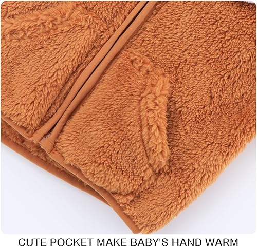 Miniatura 5 de Chaqueta de forro polar para bebé, ropa de vino para niña, abrigo para niños pequeños