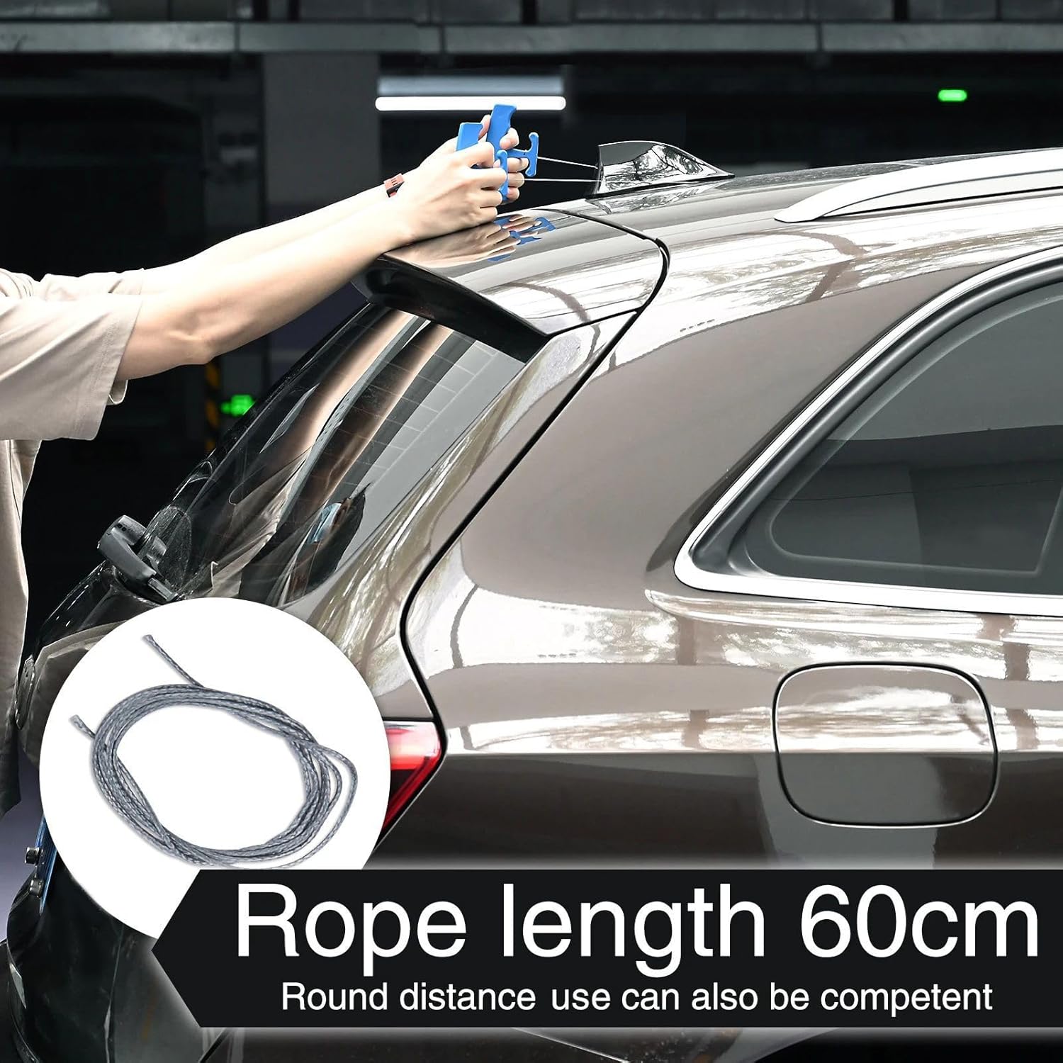 Strong Metal Car Symbol Removal Tool with Ergonomic Handle for Safe Scratch Easy Detaching of Vehicle Signs & Labels