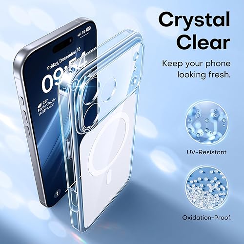 Miniatura 624 de TAURI Funda 3 en 1 para iPhone 13 Pro, [no amarilla] con 2 protectores de pantalla, funda delgada a prueba de golpes para iPhone 13 Pro, color negro