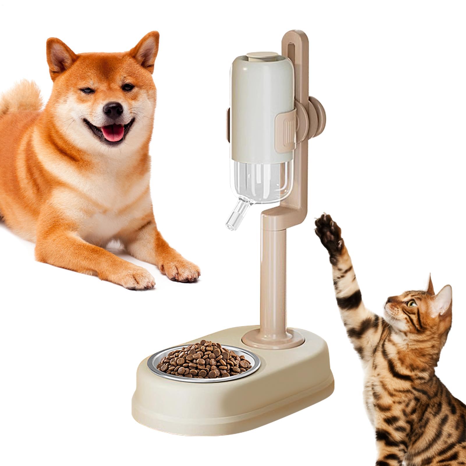 Mangiatoia automatica verticale(Beige)
