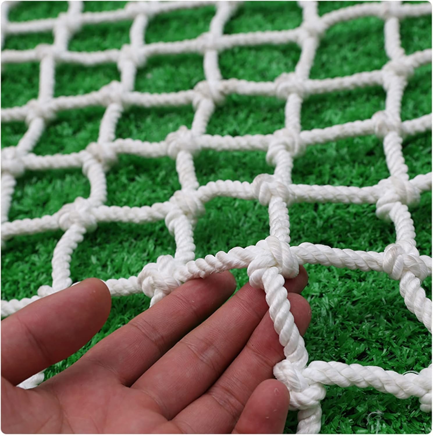 Treppenschutznetz Für Kinder, Fallschutznetz Für Haustiere, Schutznetz Für Den Innen- Und Außenbereich Für Balkon, Fenster, Spielplatz, Gartendekoration, Absturzsicherung White-10cm 1x5m(3x16ft)