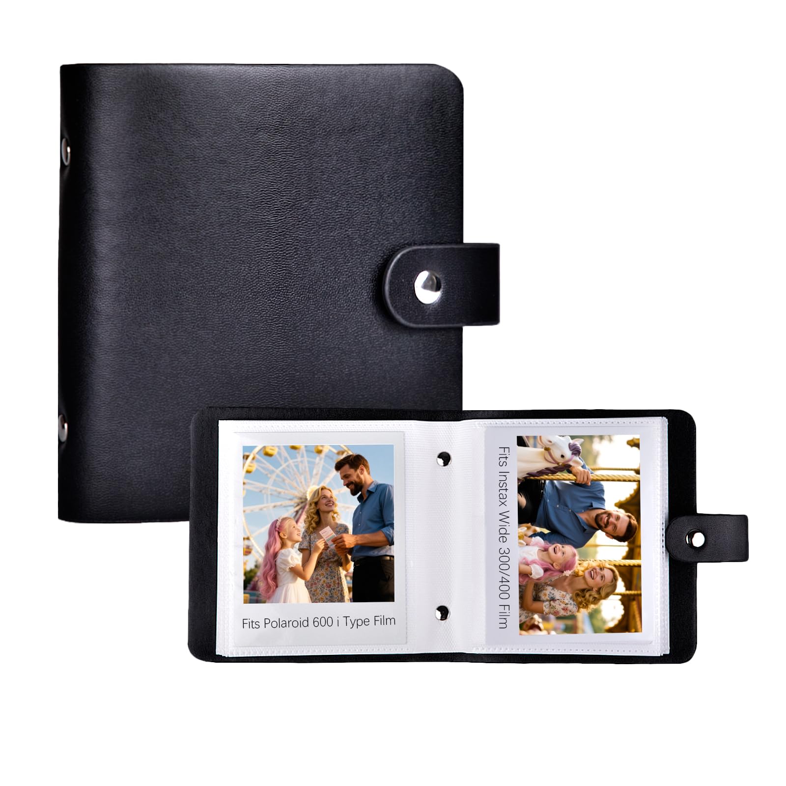 Amazon.com: 52 Pockets Mini Photo Album Fits Polaroid 600/i-Type