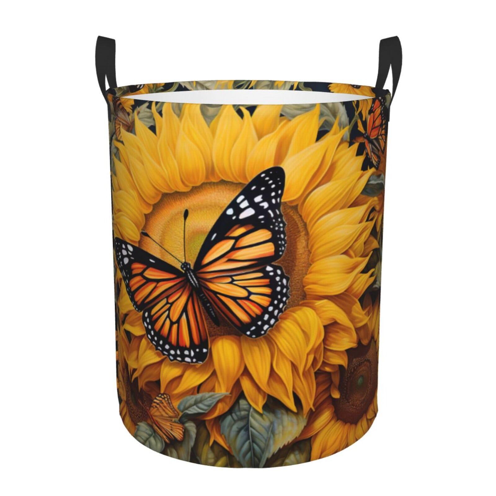 Panier à linge tournesol étanche contre l'humidité et le linge humide