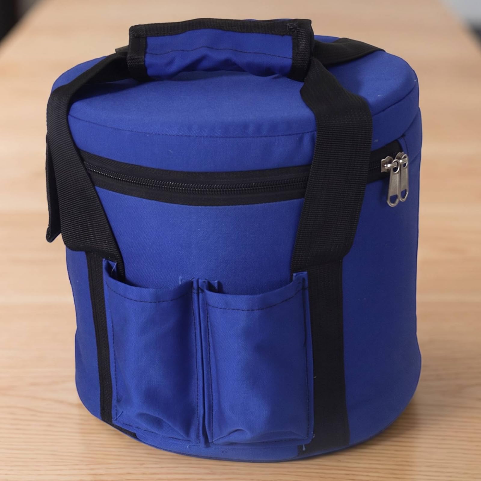 Tragbar Musikschalentasche, 10 Zoll, Blau, Color to 1