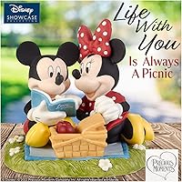 Vista 5 de Life with You is Always A Picnic Disney Mickey Mouse and Minnie Mouse Figurine