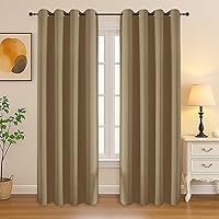 Vista 311 de Simplebrand Juego de 2 paneles de cenefa aguamarina para ventana de cocina de 14 pulgadas de largo, cortinas de oscurecimiento de habitación