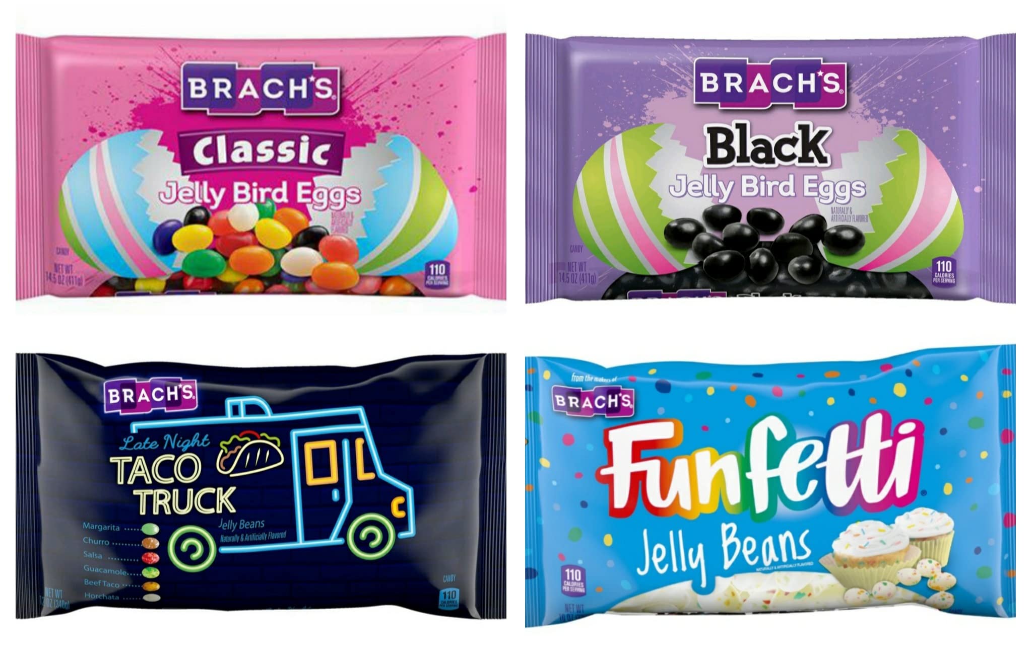 Buy Brachs Jelly Bird Eggs Easter Candy Variety Pack Funfetti (10 oz