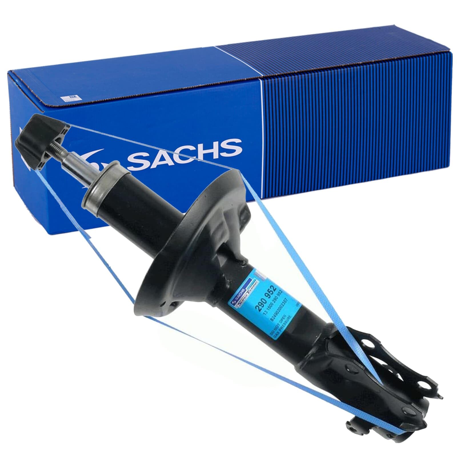 SACHS 290 952 Shock Absorber compatible with Volkswagen Golf MK III (1H1) 1989-2000 Front Axle and Other Vehicles