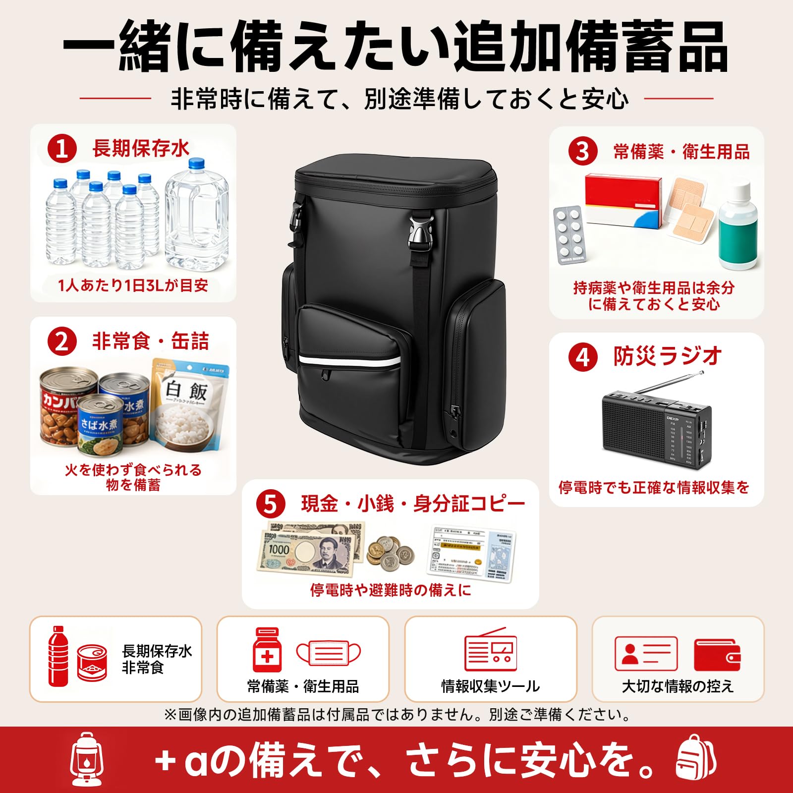 新品 47点 防災セット 非常用持ち出し袋 リュック 簡易トイレ Amazon.co.jp: 【84点セット - 防災士監修】防災グッズ セット 防災