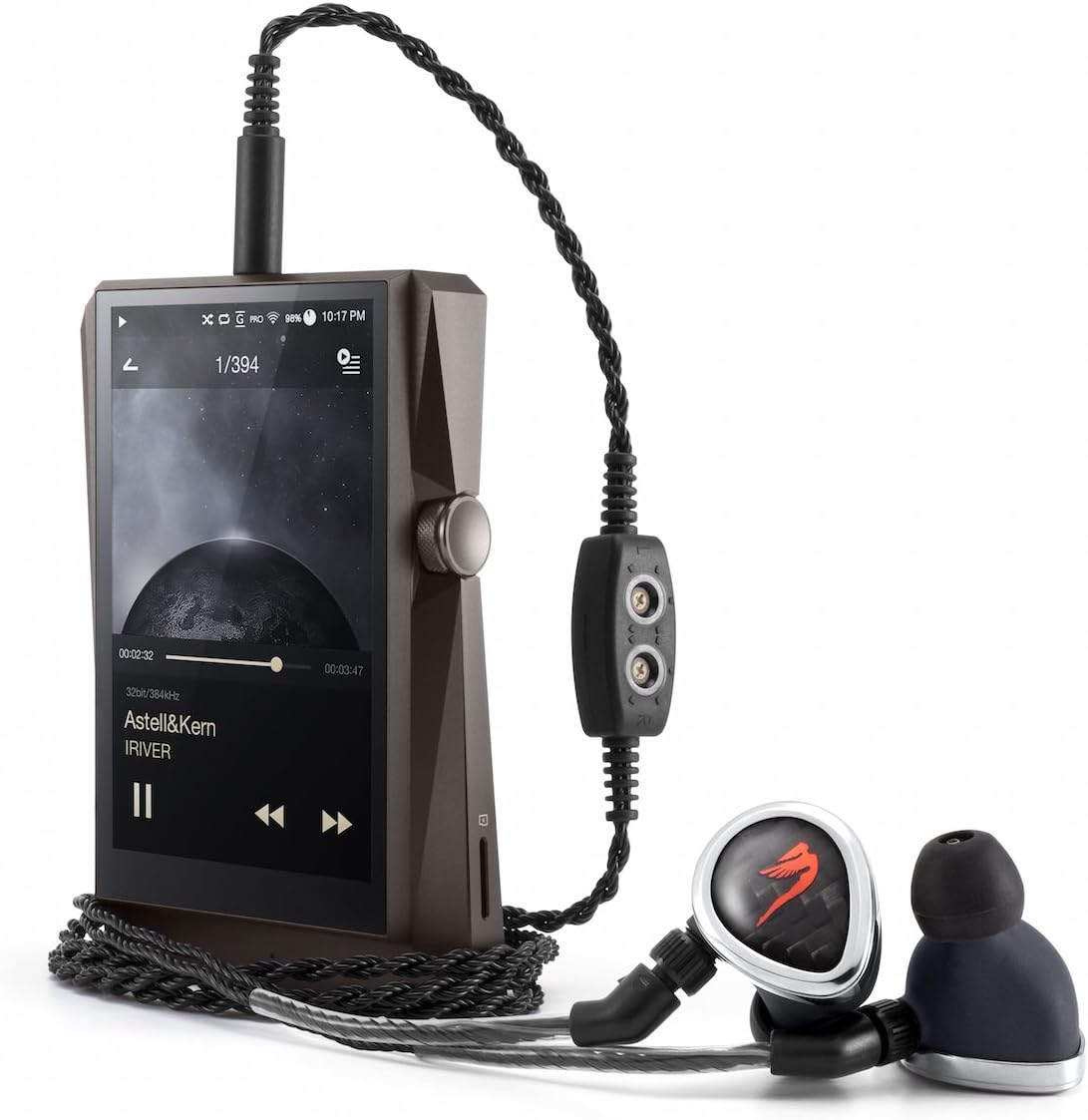 Astell&Kern Roxanne II In-Ear Monitors By Jerry Harvey Audio - 12 Drivers per channel, 4th Order Crossover, and Full Metal Housing