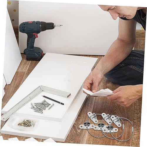 Miniatura 6 de 3 Sets Baby Proofing Furniture Straps Anti-Tip Furniture Anchors for Child Safety Adjustable and Easy Install Wall Safety Kit