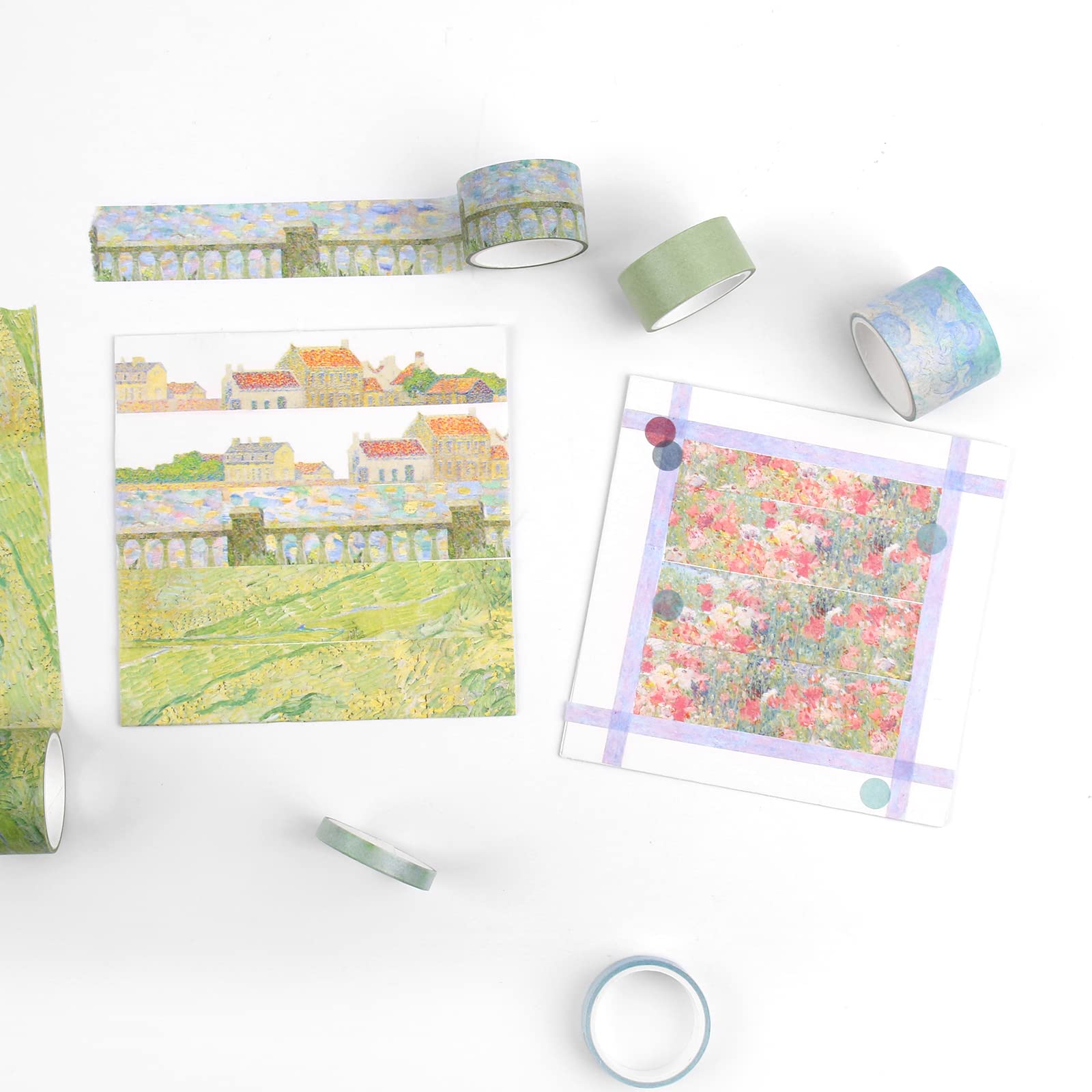 Dizdkizd Juego de 20 rollos de cinta Washi multicolor - 5 diseños (multicolor)