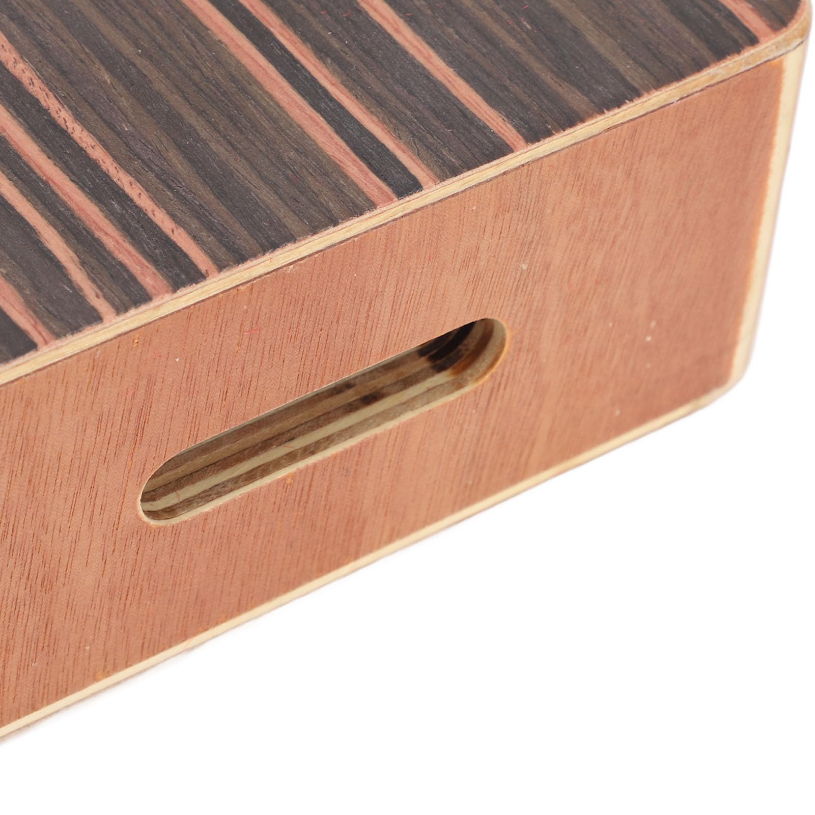Cajon für Reisen, tragbar, aus Holz, Ebenholz, Cajon, Percussion, Instrument für Anfänger, Erwachsene, Bühne, Reisen, praktisches Training