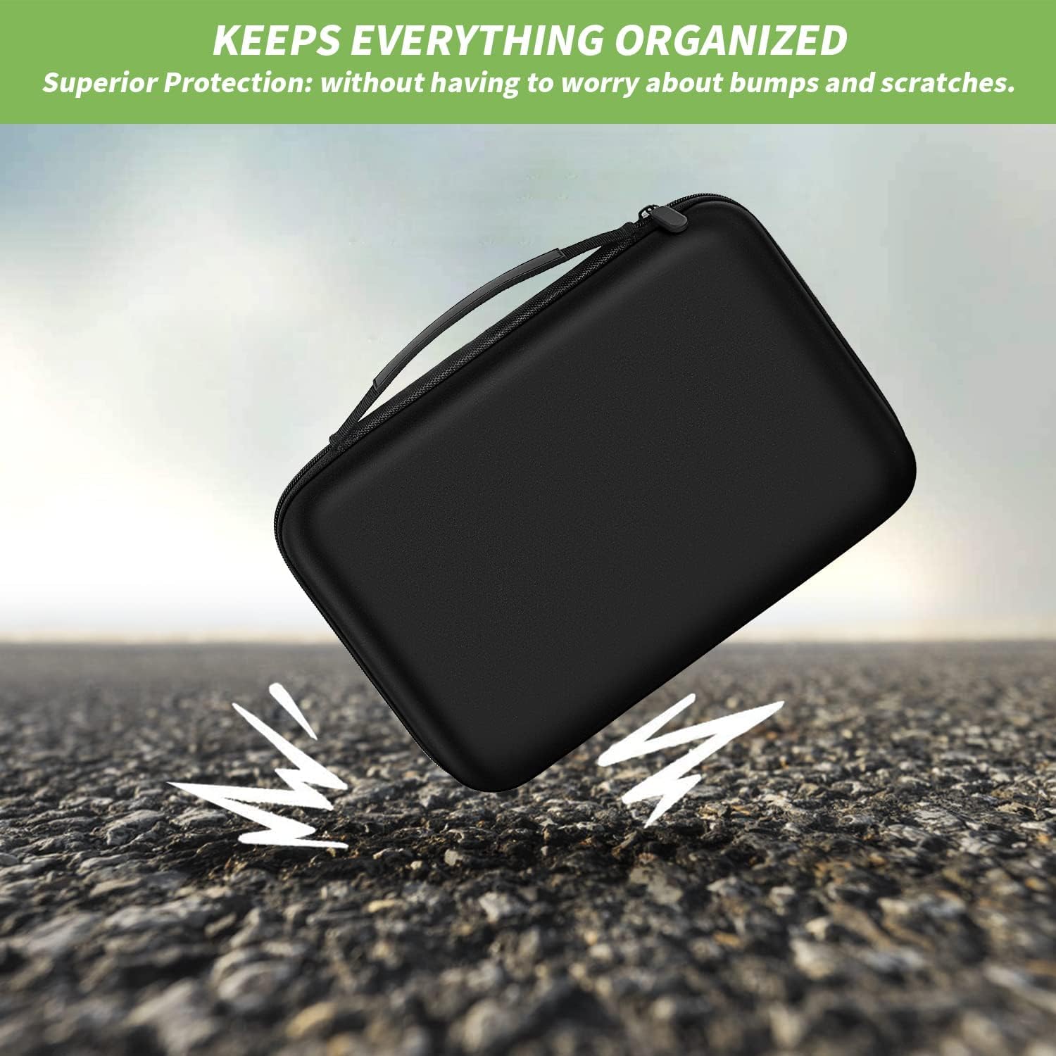 Model Paint Storage Case for Testors Paint Set, Paints Organizer Carrying Bag Holds 60 Bottles with 9 Fine Detail Miniatures Brushes, Enamel Container, Drawing Ink Holder- Box Only (Black)