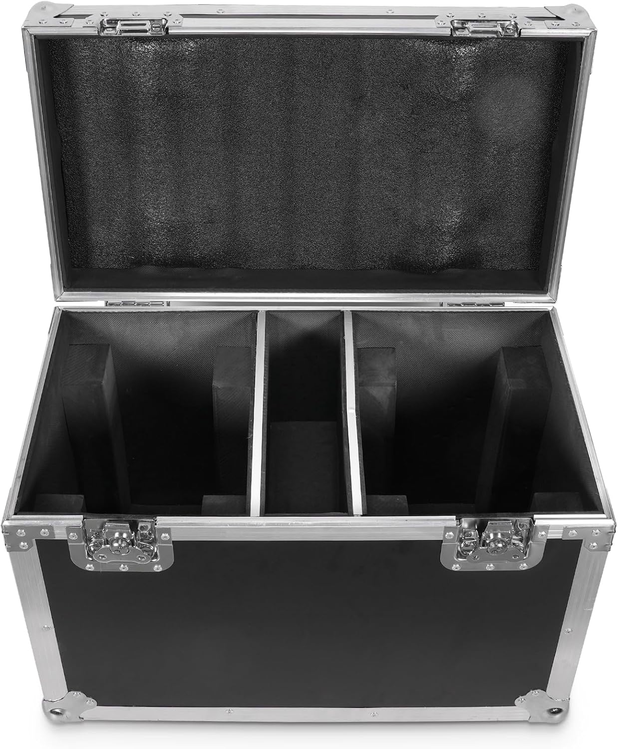 [2-Pack] Moving Head dj Light with Flight Case,19x15W Beam/Wash/Zoom Effect,4in1 Stage Lights Professional DMX512 & Sound Activated Control DJ Lights24.6in*21.46in*14.37in