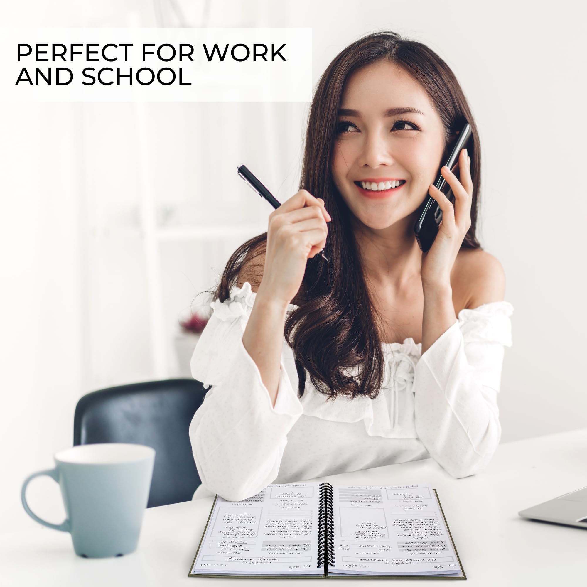 Snapklik.com : Beautiful To Do List Notebook - Aesthetic Daily Planner ...