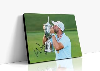 Golf Autograph Canvas - Wyndham Clark US Open - Breakthrough Victory - 8" x 10" Canvas